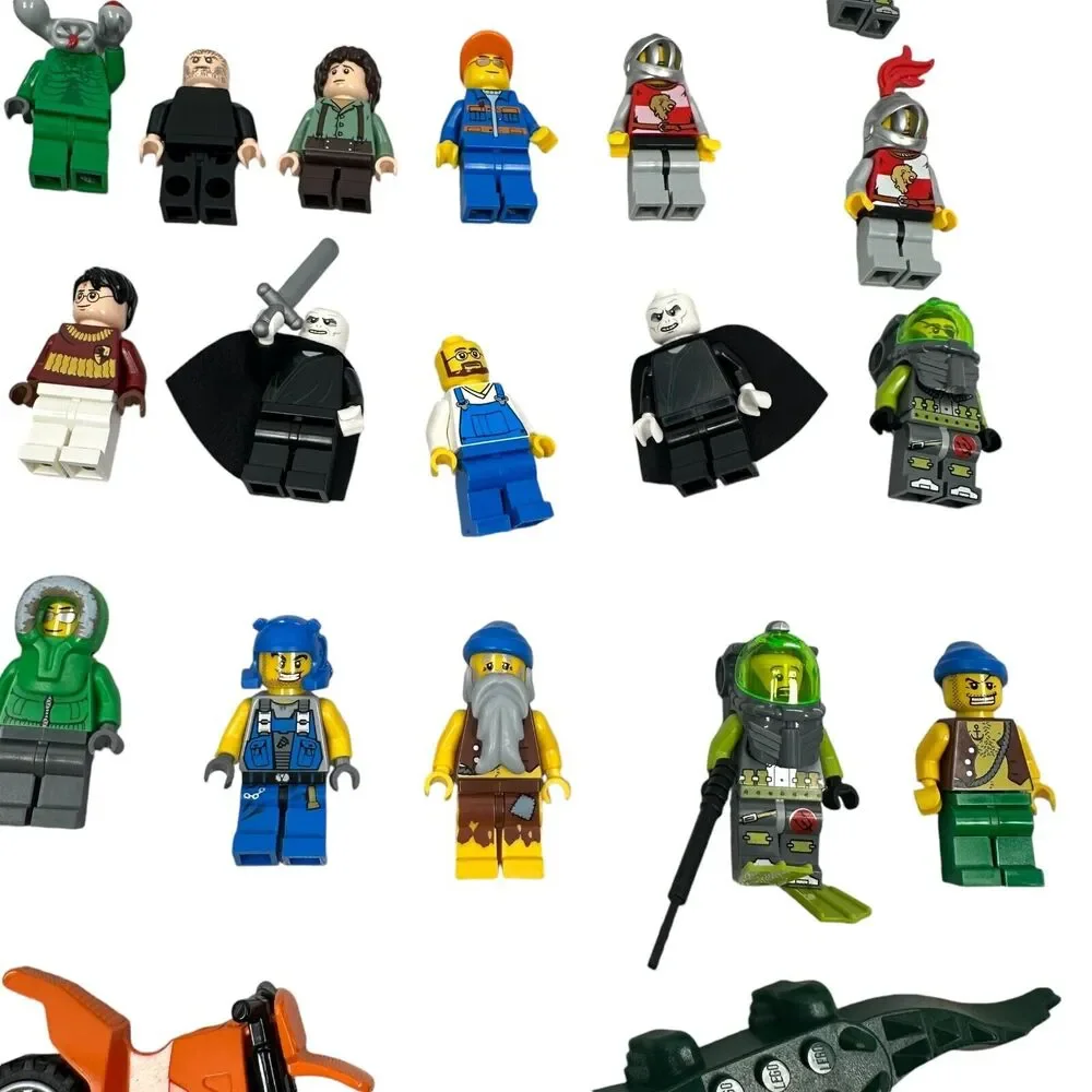 Lego Huge Minifigure Accessories Animals Vehicle Weapons Lot Toy Story Star Wars
